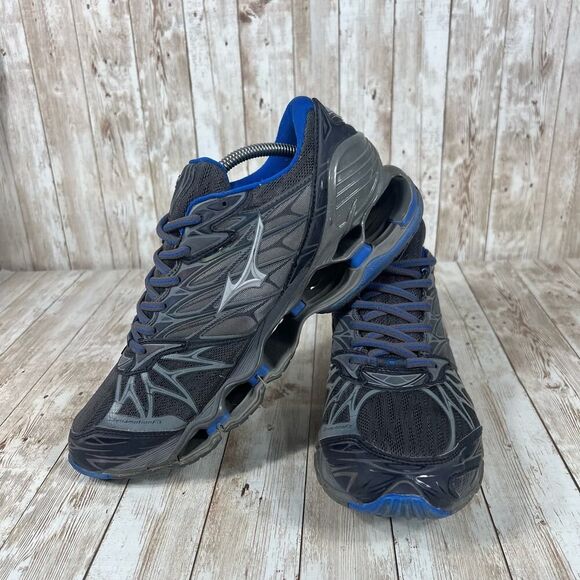Mizuno Wave Prophecy 7 Nova Gray Rare Mens 11.5 - Picture 5 of 8